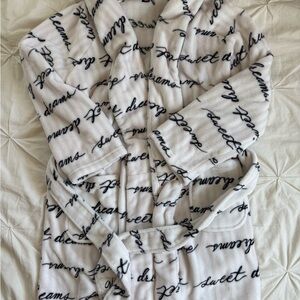 Victoria's Secret Plush White Robe